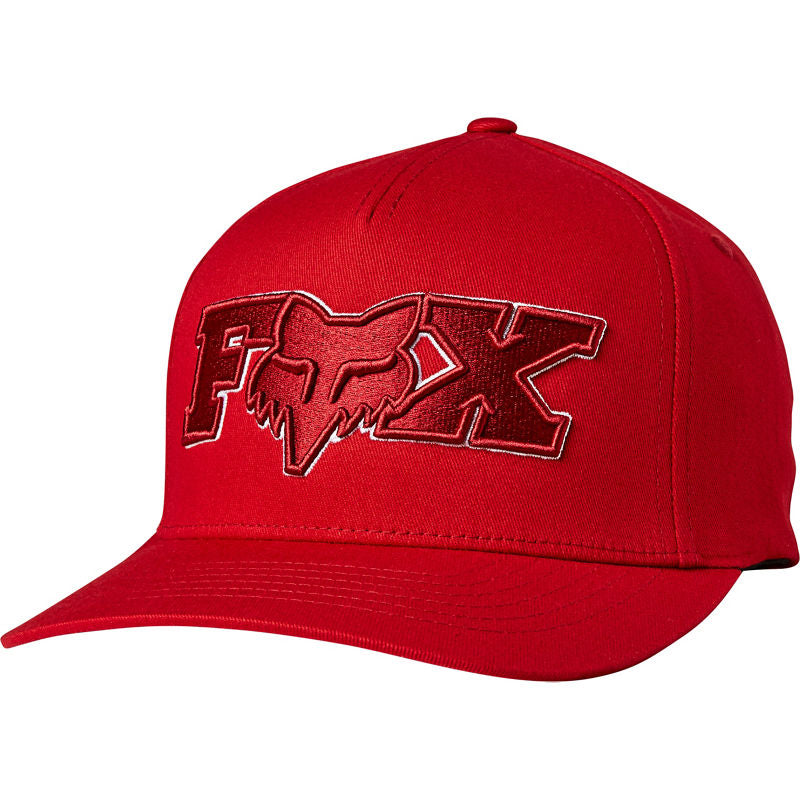 Gorro Lifestyle Flexfit Ellipsoid Rojo Fox Racing - Rideshop