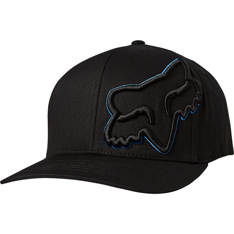 Gorro Lifestyle Flexfit Episcope Negro/Azul Fox Racing - Rideshop