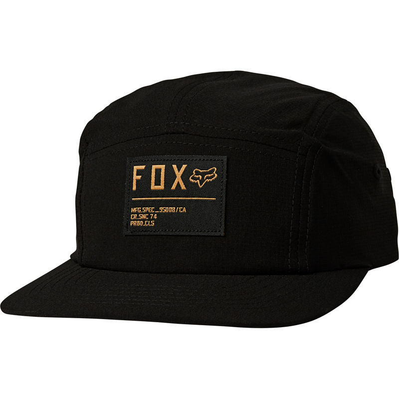 Gorro Lifestyle Snapback Non Stop Panel Negro/Amarillo Fox Racing - Rideshop