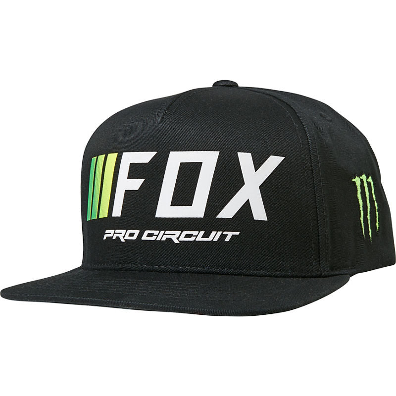 Jockey Lifestyle Snapback Pro Circuit Negro Fox Racing - Rideshop