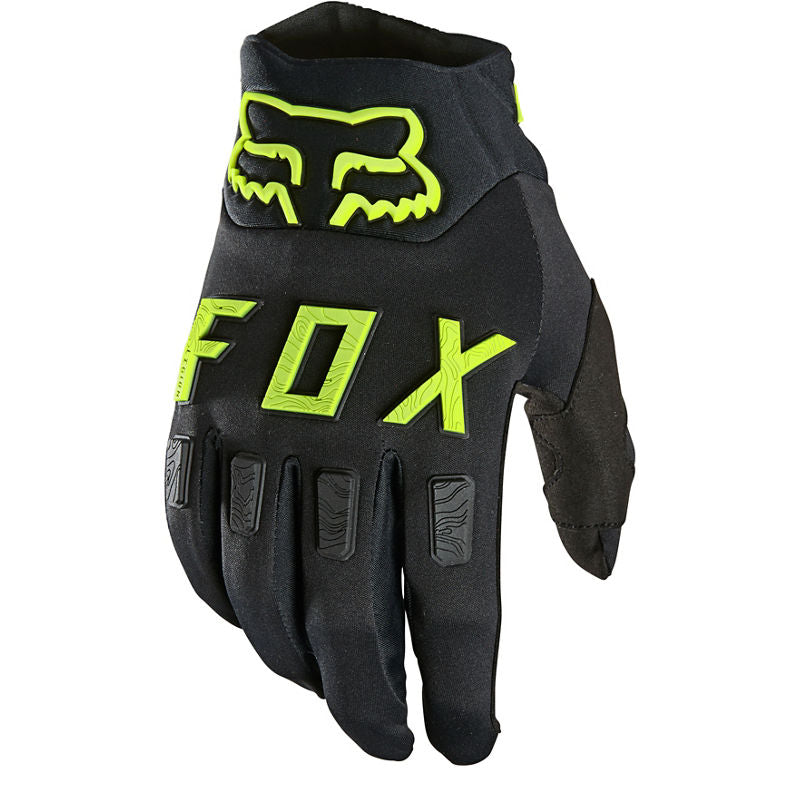 Guantes Moto Legion Negro/Amarillo Fox Racing - Rideshop