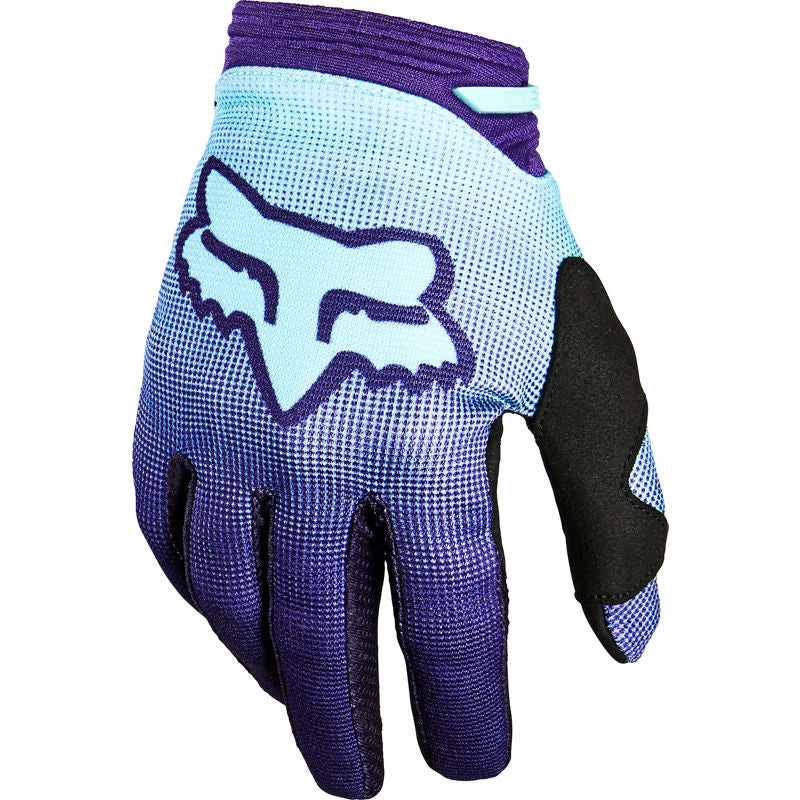 Guantes Moto Mujer 180 Oktiv Celeste Fox Racing - Rideshop