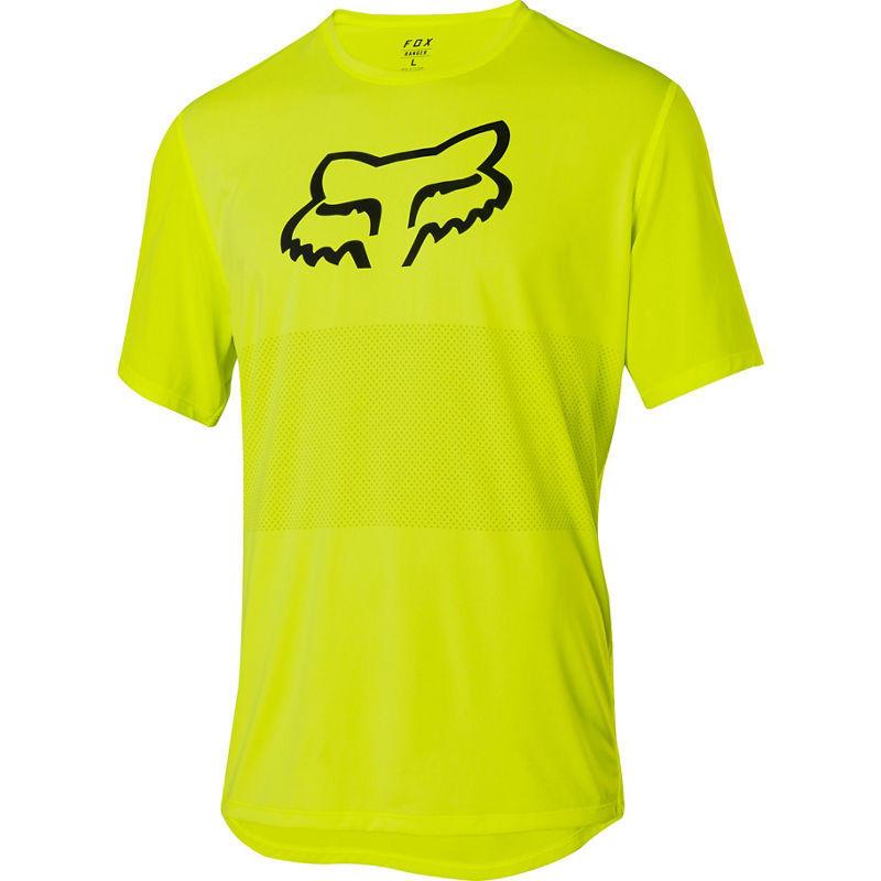 Polera Bicicleta Ranger Fox Racinghead Amarillo Fluor Fox Racing - Rideshop