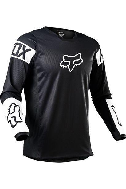 Polera Moto 180 Revn Negro/Blanco Fox Racing - Rideshop