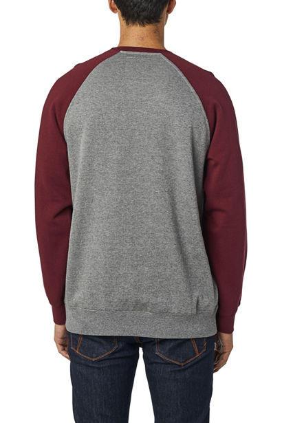 Polerón Lifestyle Cerrado Apex Gris/Rojo Fox Racing - Rideshop