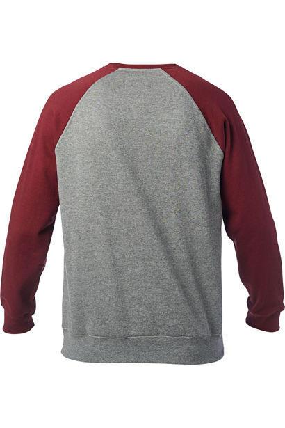 Polerón Lifestyle Cerrado Apex Gris/Rojo Fox Racing - Rideshop
