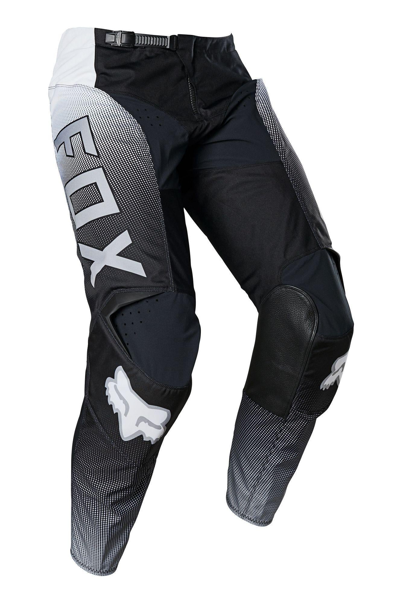 Pantalón Moto 180 Oktiv Negro/Blanco Fox Racing - Rideshop