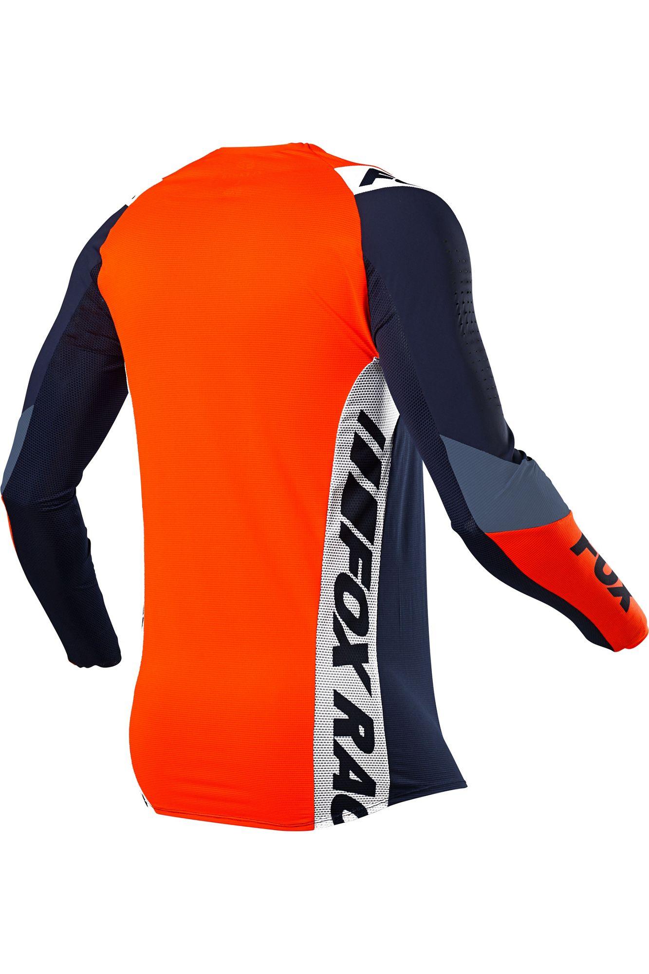 Polera Moto Flexair Mach One Azul Fox Racing - Rideshop