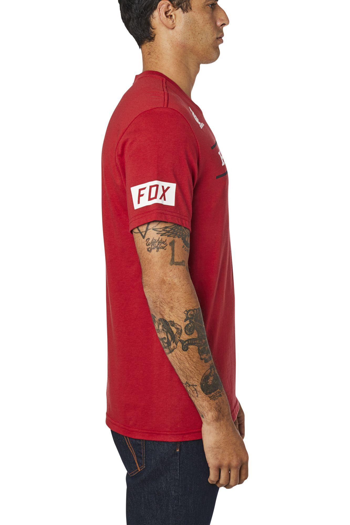Polera Lifestyle Honda Rojo Fox Racing - Rideshop