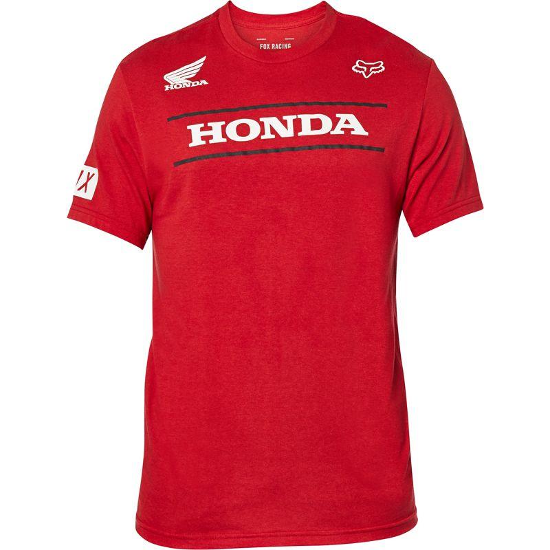 Polera Lifestyle Honda Rojo Fox Racing - Rideshop