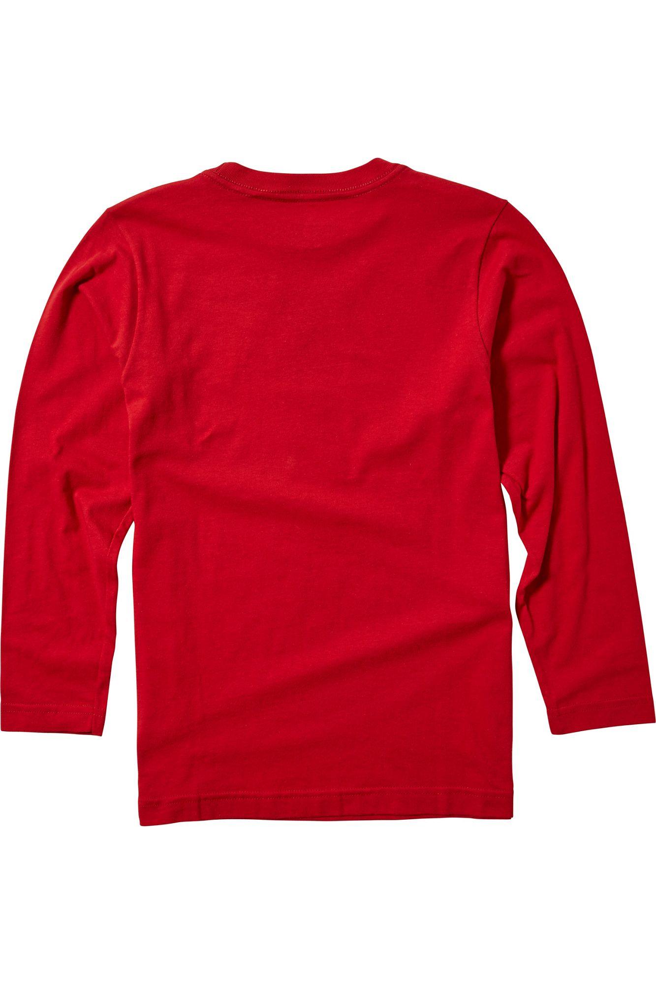 Polera Lifestyle Niño Overkill Rojo Fox Racing - Rideshop
