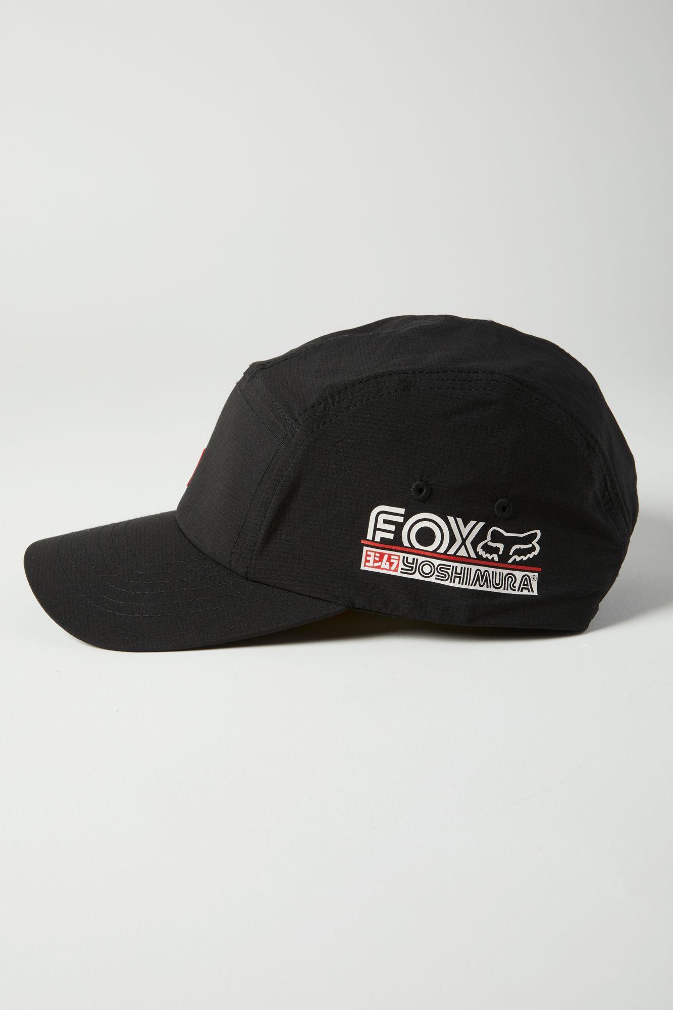 Gorro Lifestyle Yoshimura Fox Racing 5 Panel Negro Fox Racing - Rideshop