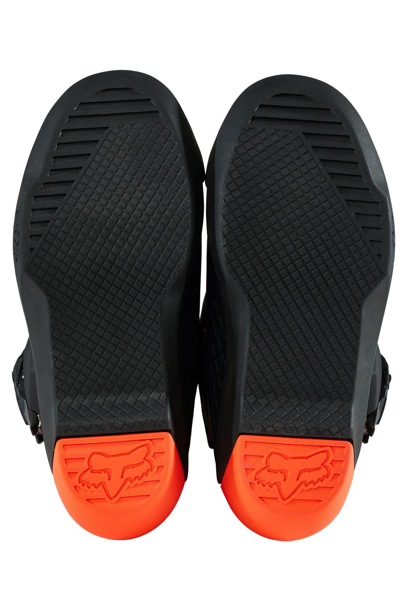Botas Moto Niño Comp Naranjo Fluor Fox Racing - Rideshop