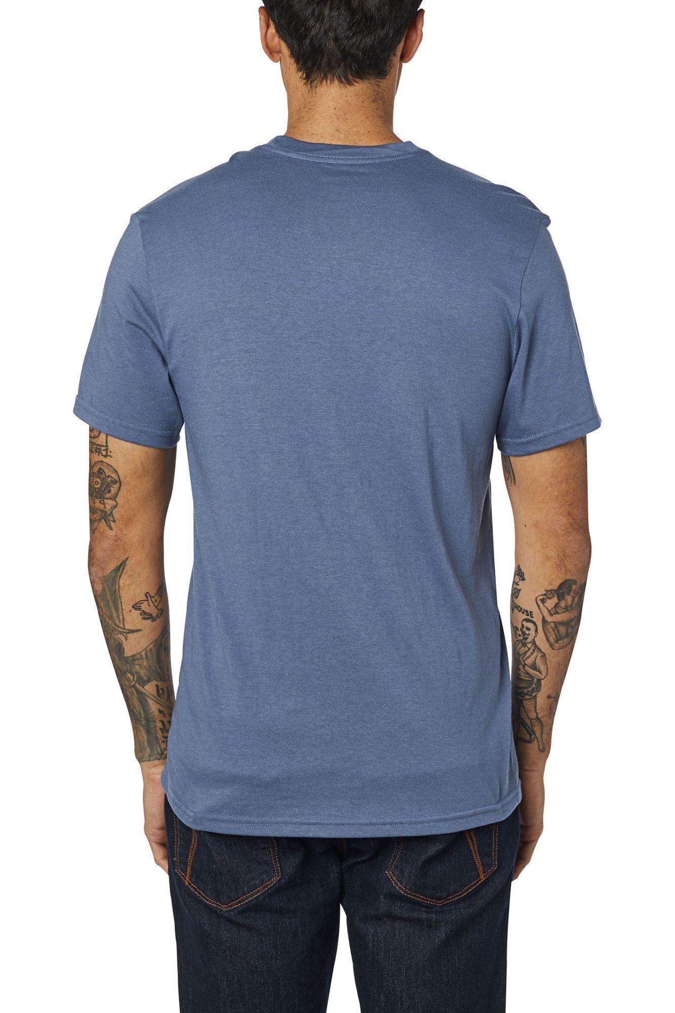 Polera Lifestyle Catalyst Azul Fox Racing - Rideshop