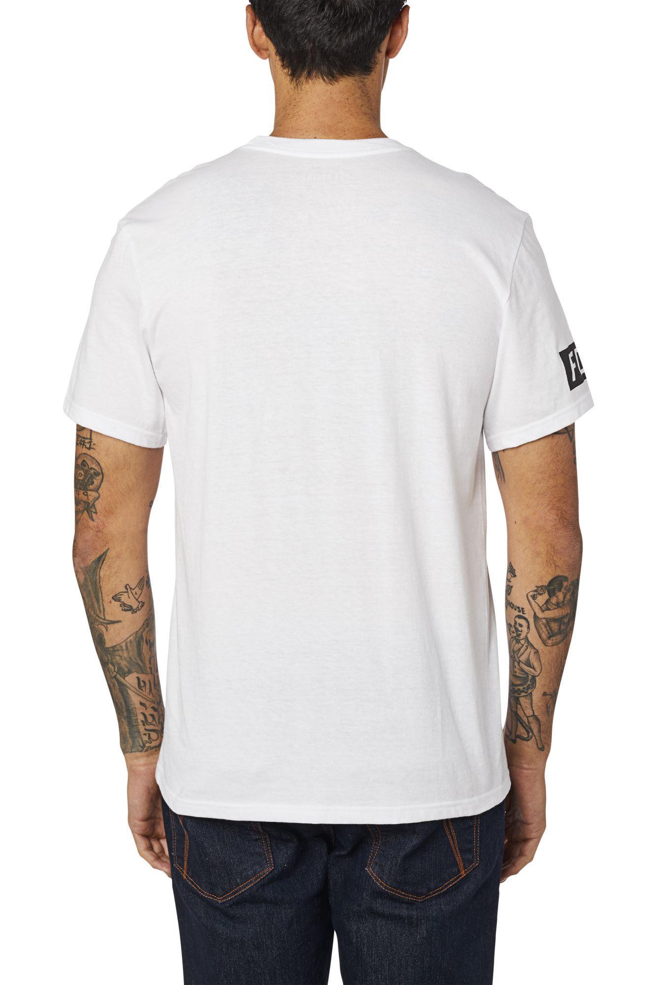 Polera Lifestyle Honda Blanco Fox Racing - Rideshop