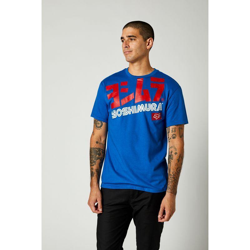 Polera Lifestyle Yoshimura Oversized Azul Fox Racing - Rideshop