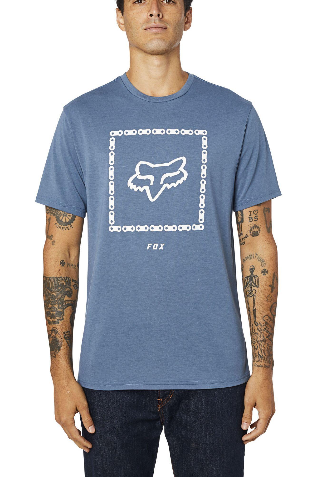 Polera Lifestyle Missing Link Azul Fox Racing - Rideshop