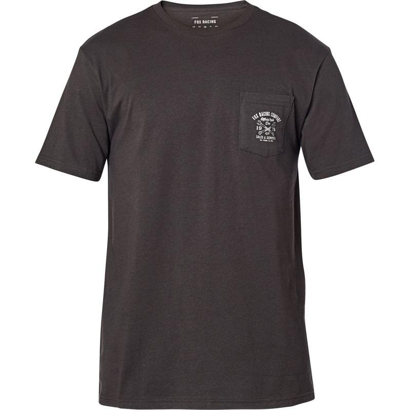 Polera Lifestyle Wrenched Pocket Negro Fox Racing - Rideshop