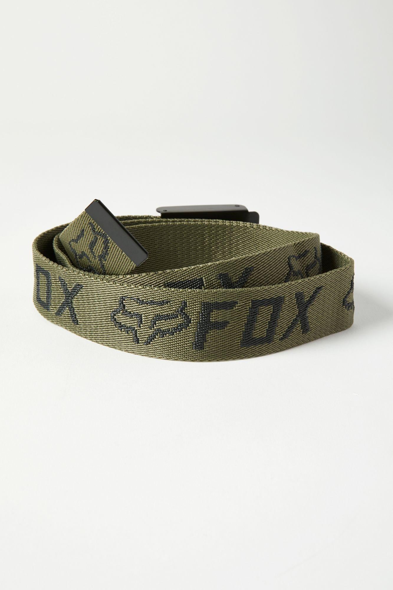 Cinturon Lifestyle Mr. Clean Web 2.0 Verde Olivo Fox Racing - Rideshop