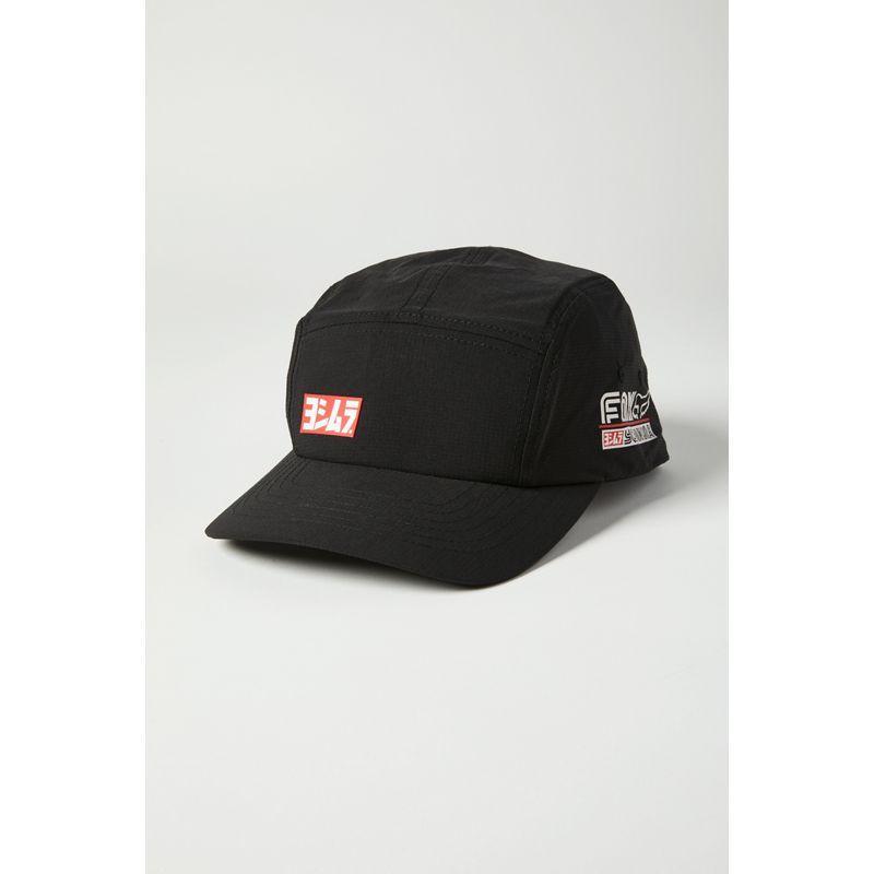 Gorro Lifestyle Yoshimura Fox Racing 5 Panel Negro Fox Racing - Rideshop