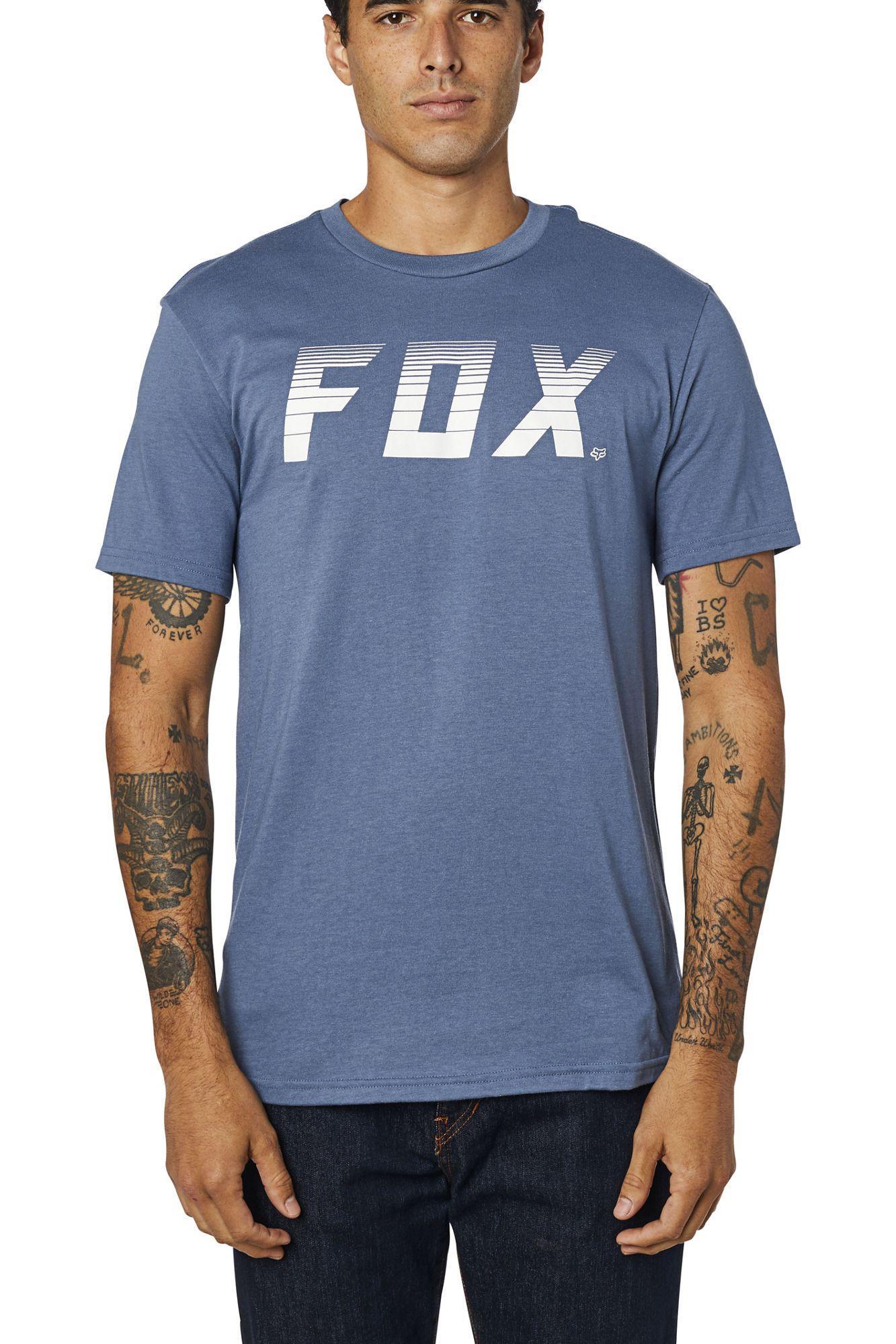 Polera Lifestyle Catalyst Azul Fox Racing - Rideshop