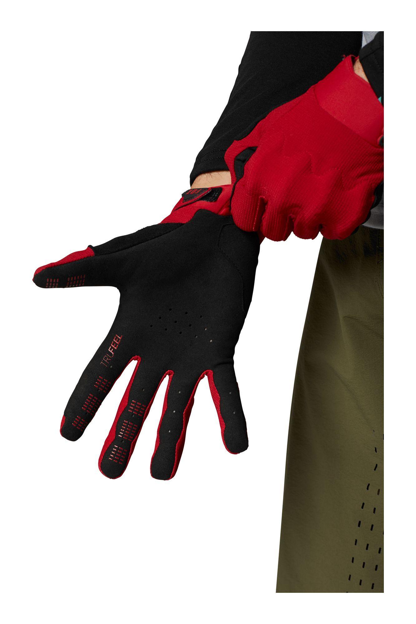 Guantes Bicicleta Defend D3O® Rojo Fox Racing - Rideshop