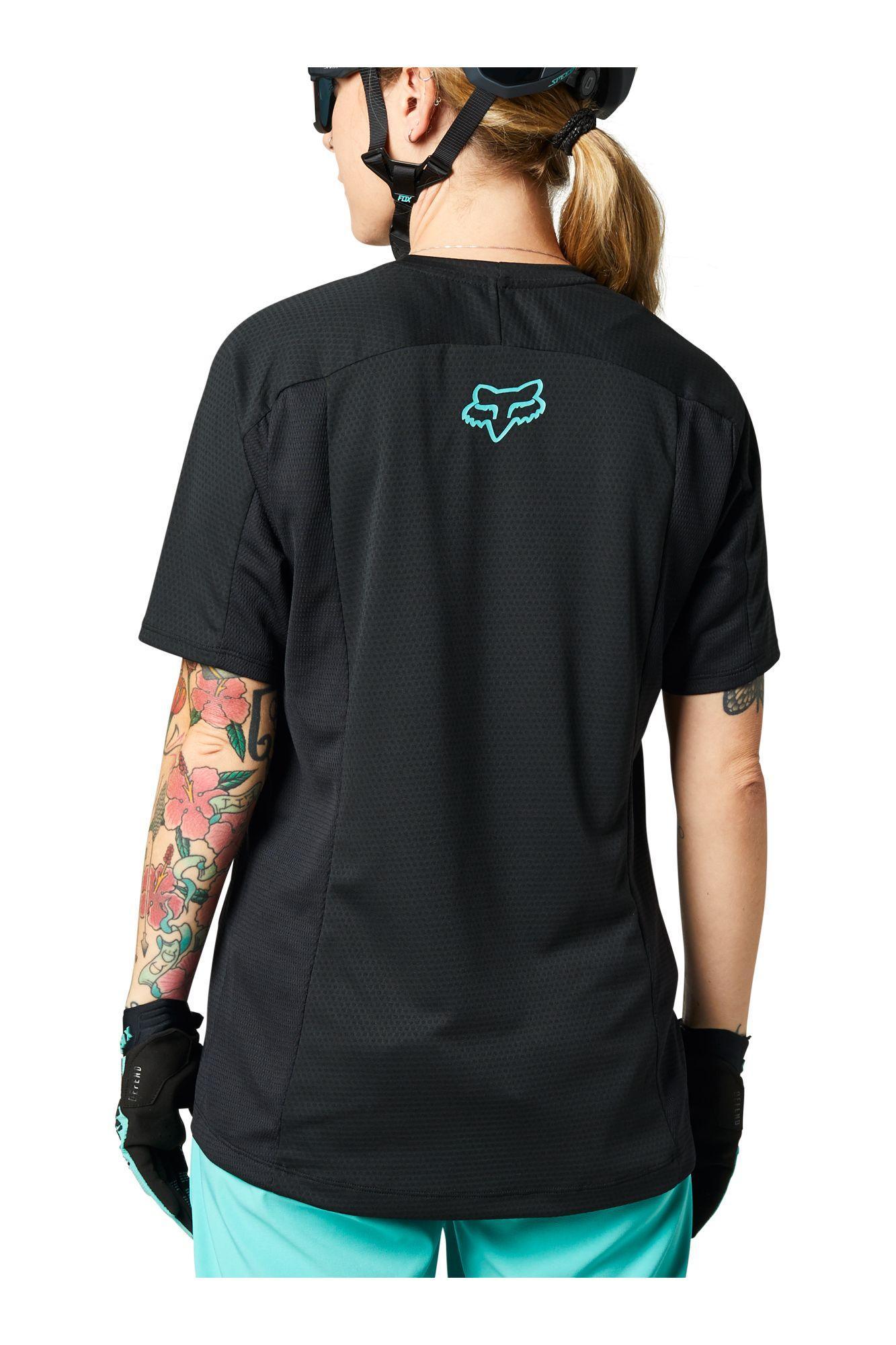 Polera Bicicleta Mujer Defend Negro Fox Racing - Rideshop