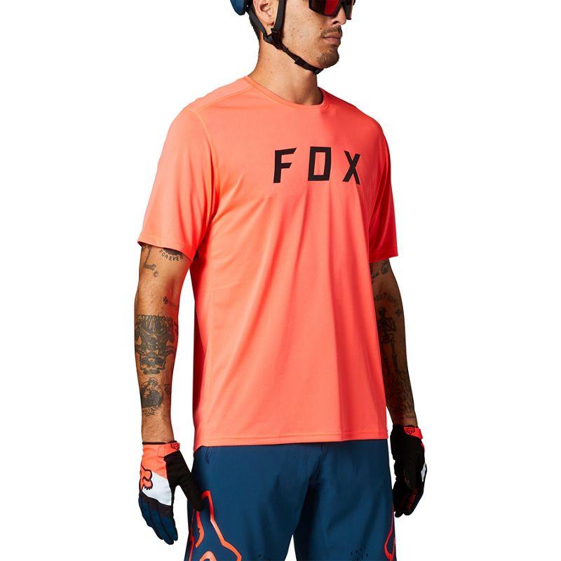 Polera Bicicleta Ranger Naranjo Fox Racing - Rideshop
