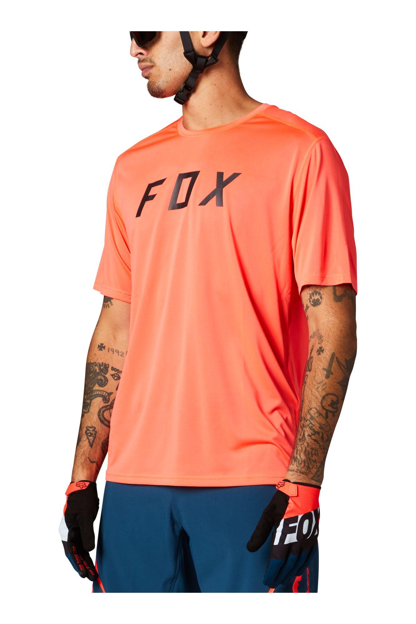 Polera Bicicleta Ranger Naranjo Fox Racing - Rideshop