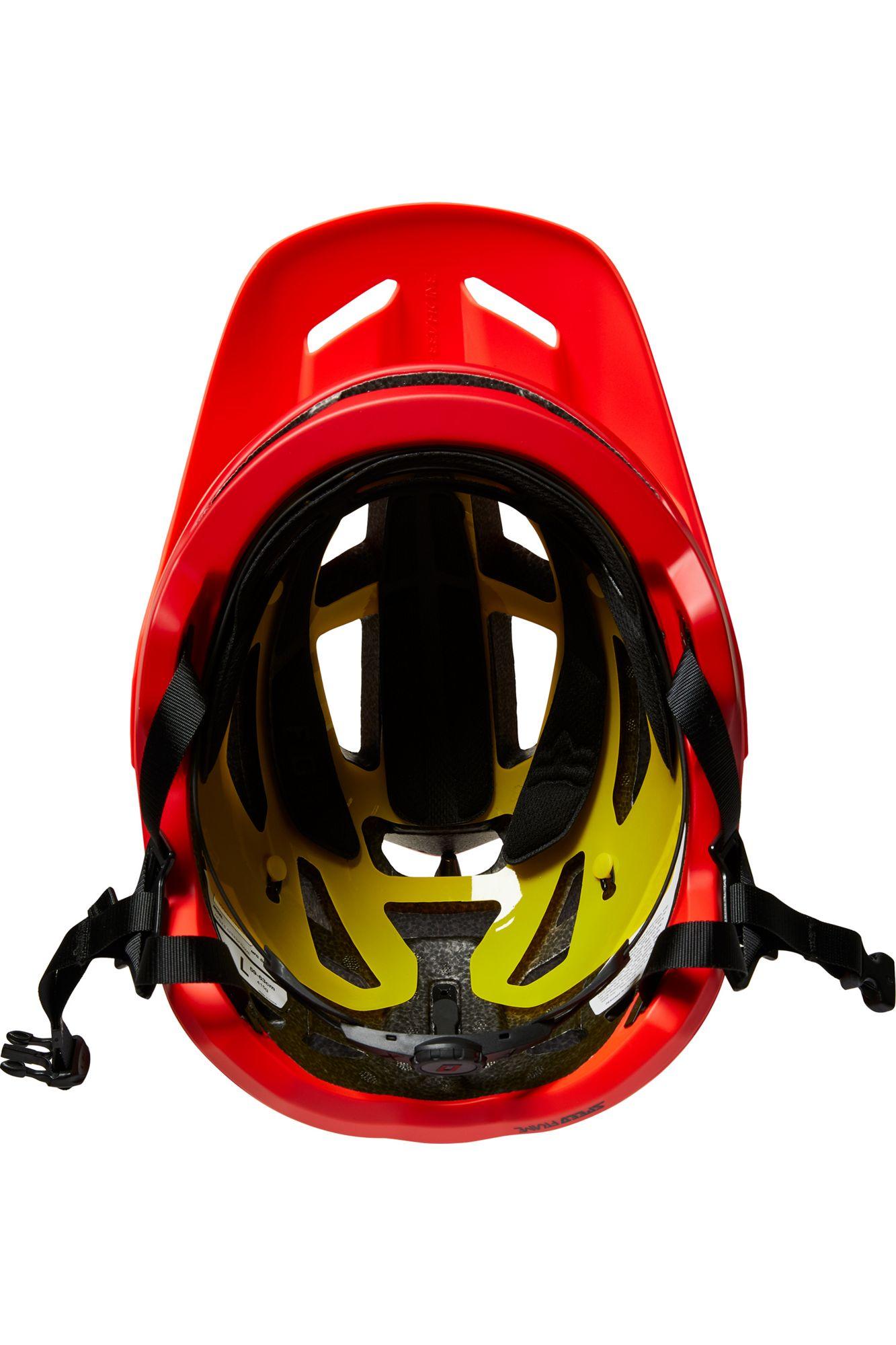 Casco Bicicleta Speedframe Mips Naranjo Fox Racing - Rideshop