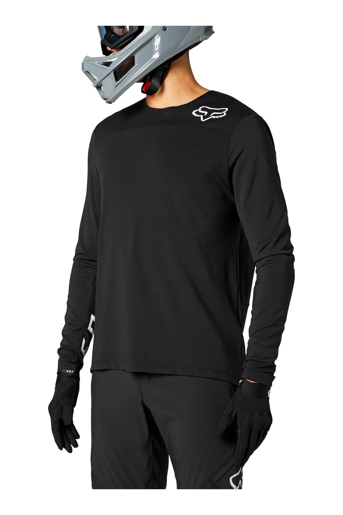 Polera Bicicleta Defend Delta Negro Fox Racing - Rideshop