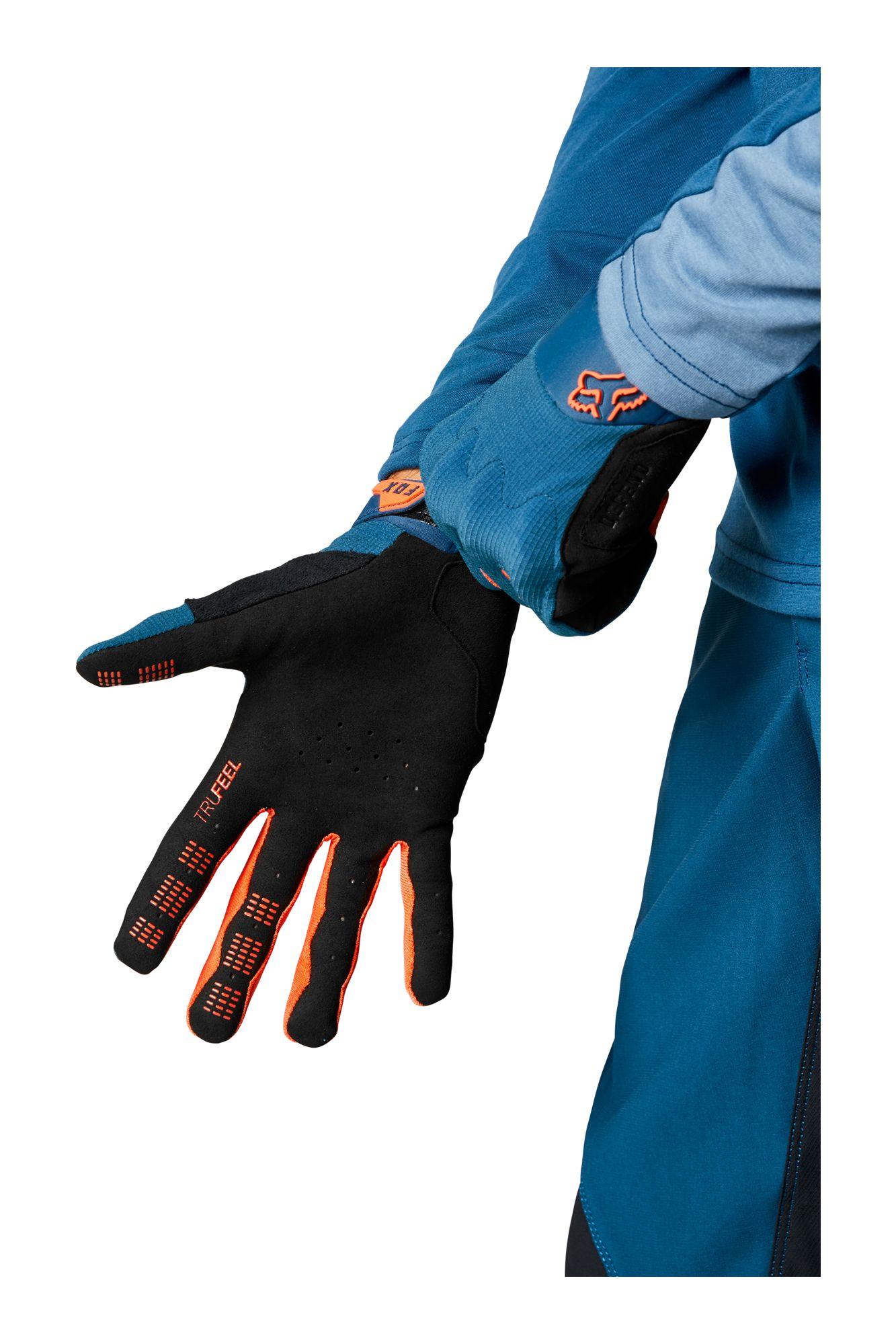 Guantes Bicicleta Defend D3O® Azul Fox Racing - Rideshop