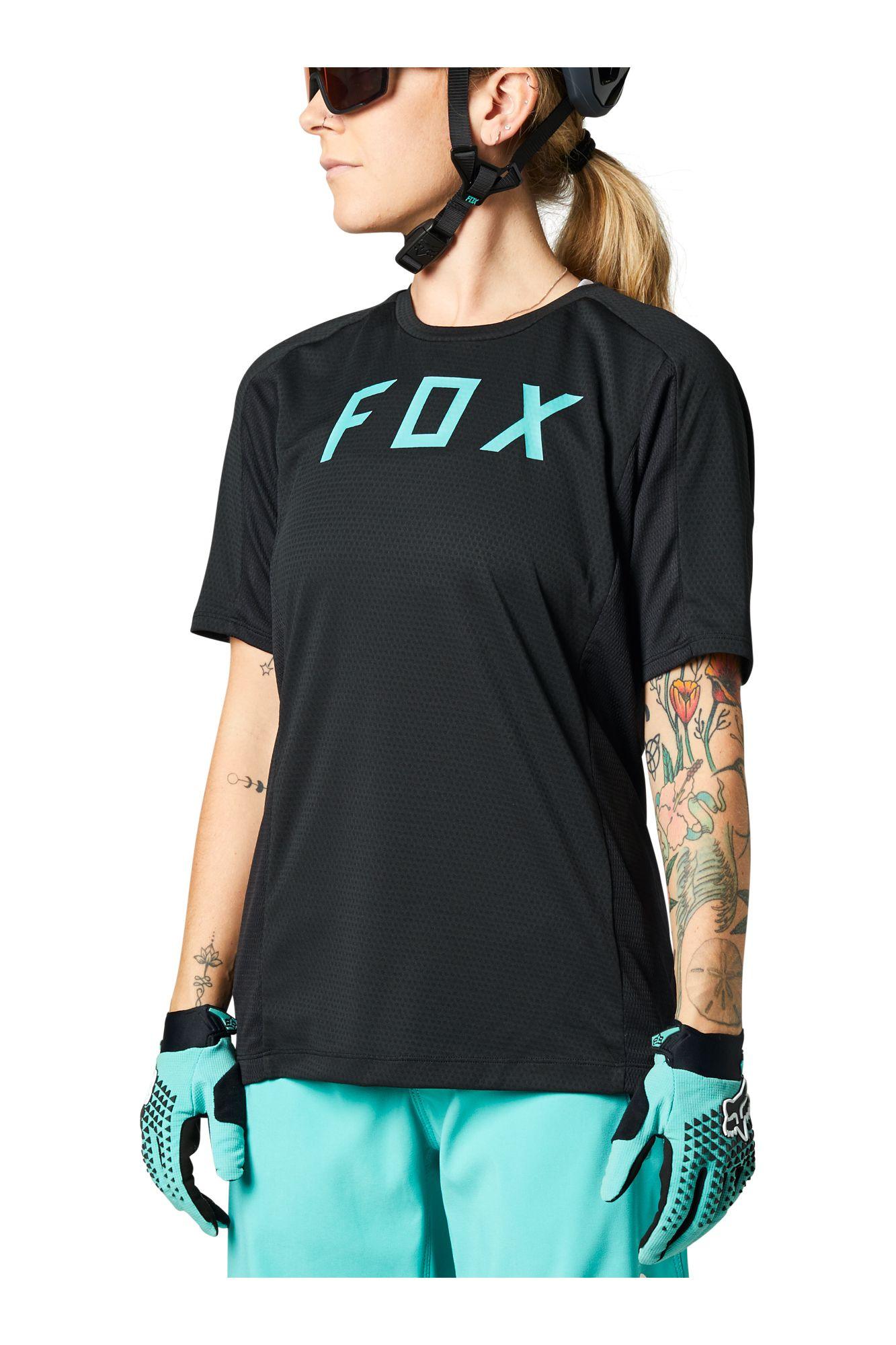 Polera Bicicleta Mujer Defend Negro Fox Racing - Rideshop