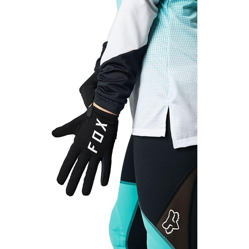 Guantes Bicicleta Mujer Ranger Gel Negro Fox Racing - Rideshop