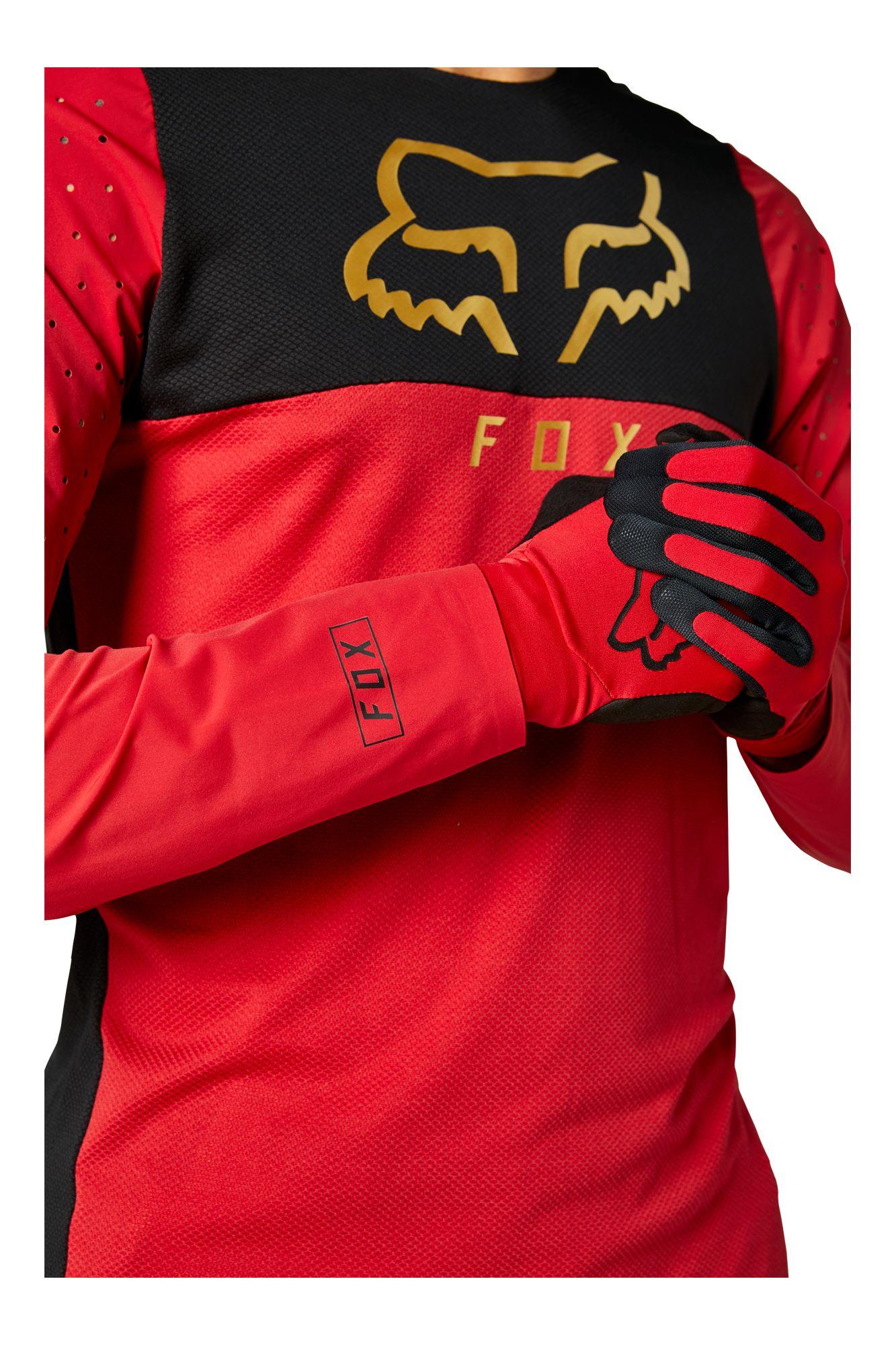Polera Bicicleta Flexair Delta Rojo Fox Racing - Rideshop