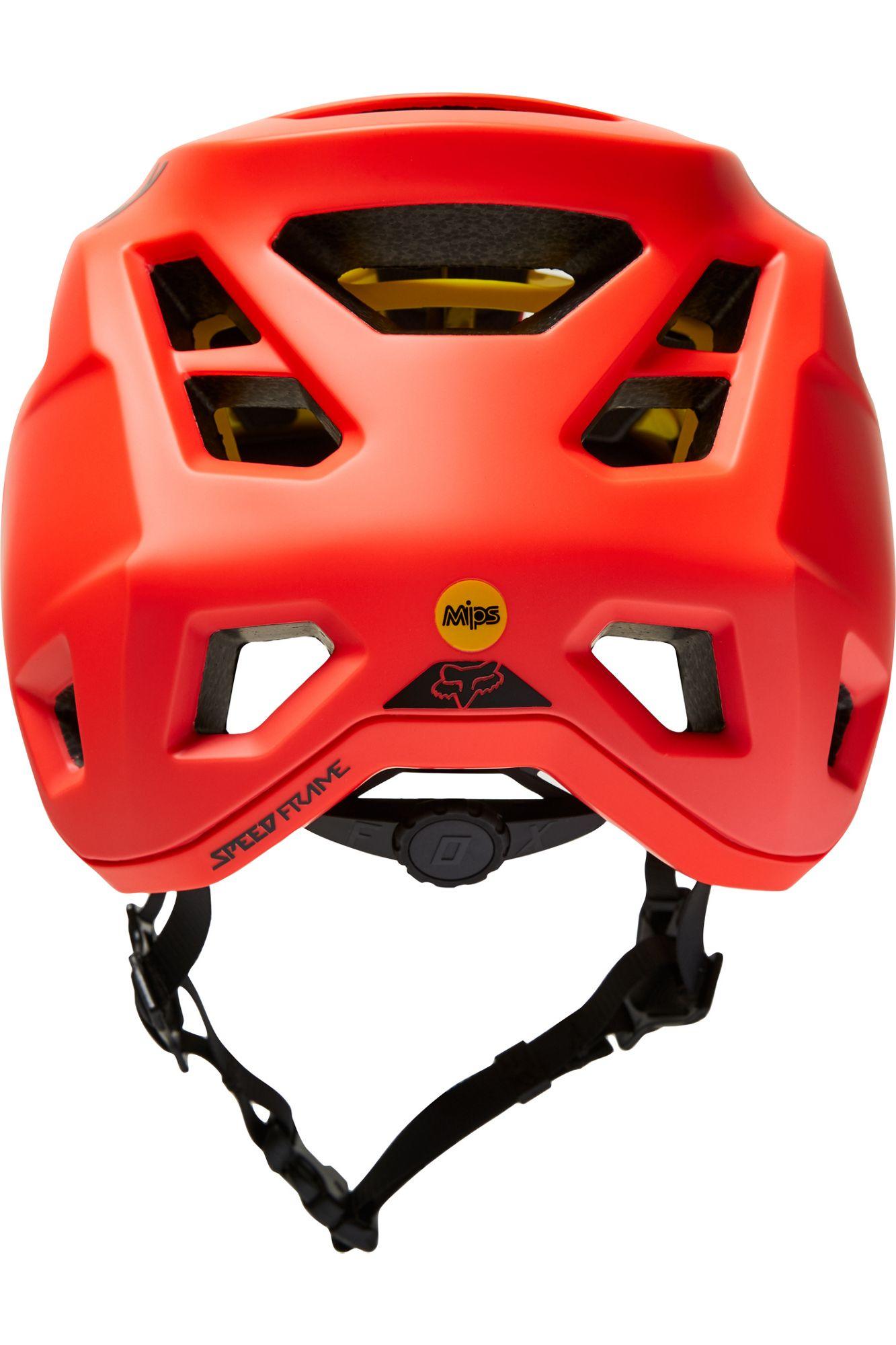 Casco Bicicleta Speedframe Mips Naranjo Fox Racing - Rideshop