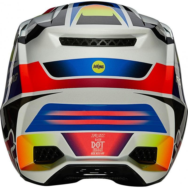 Casco Moto V3 Pigment Multicolor Fox Racing - Rideshop
