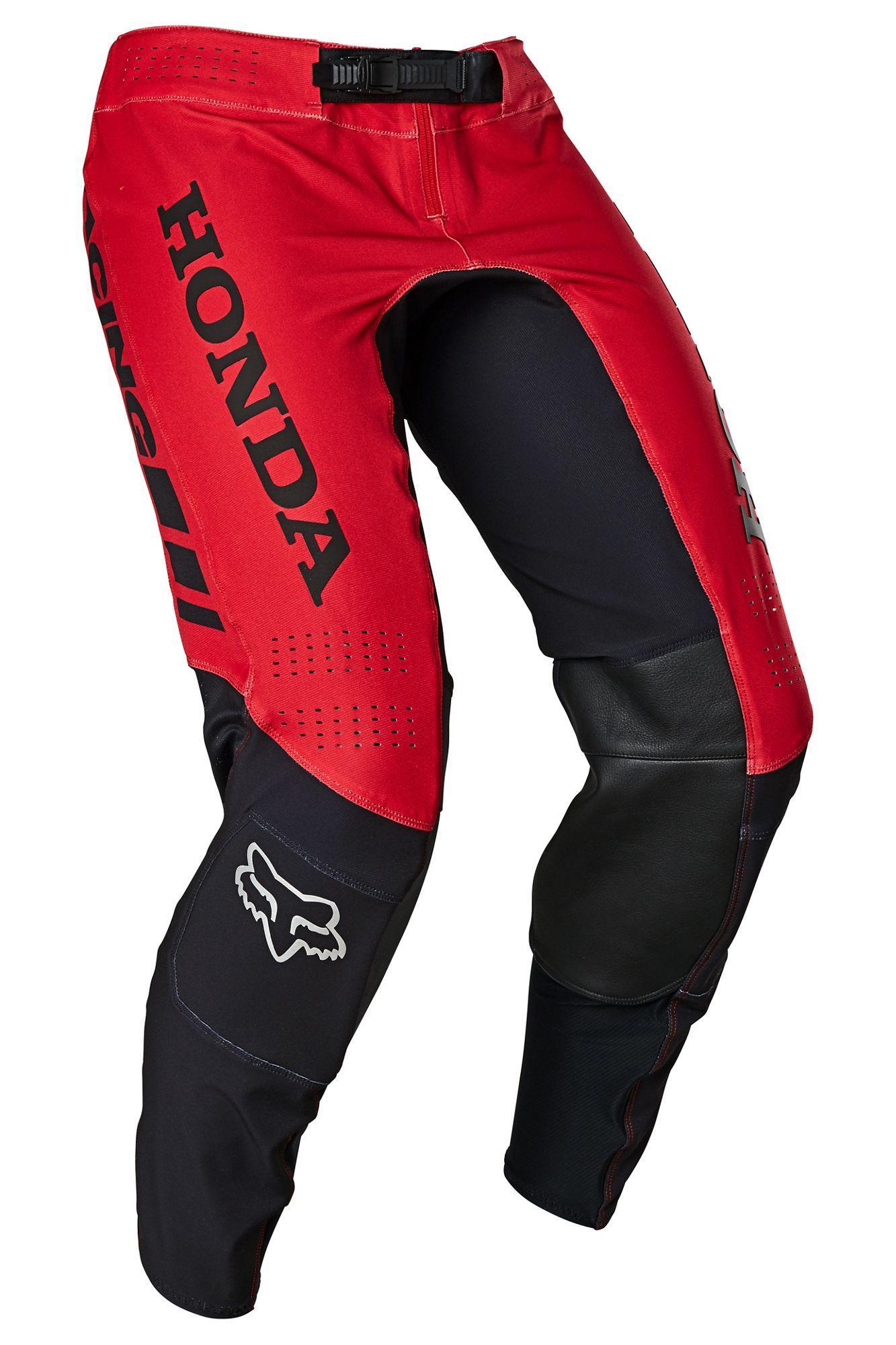 Pantalón Moto Flexair Honda Rojo Fox Racing - Rideshop
