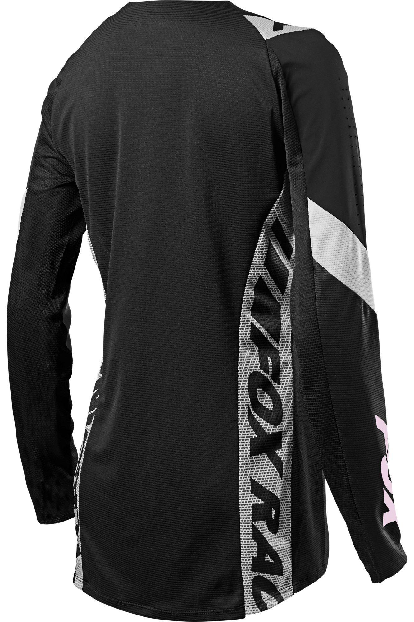 Polera Moto Mujer Flexair Mach One Negro Fox Racing - Rideshop