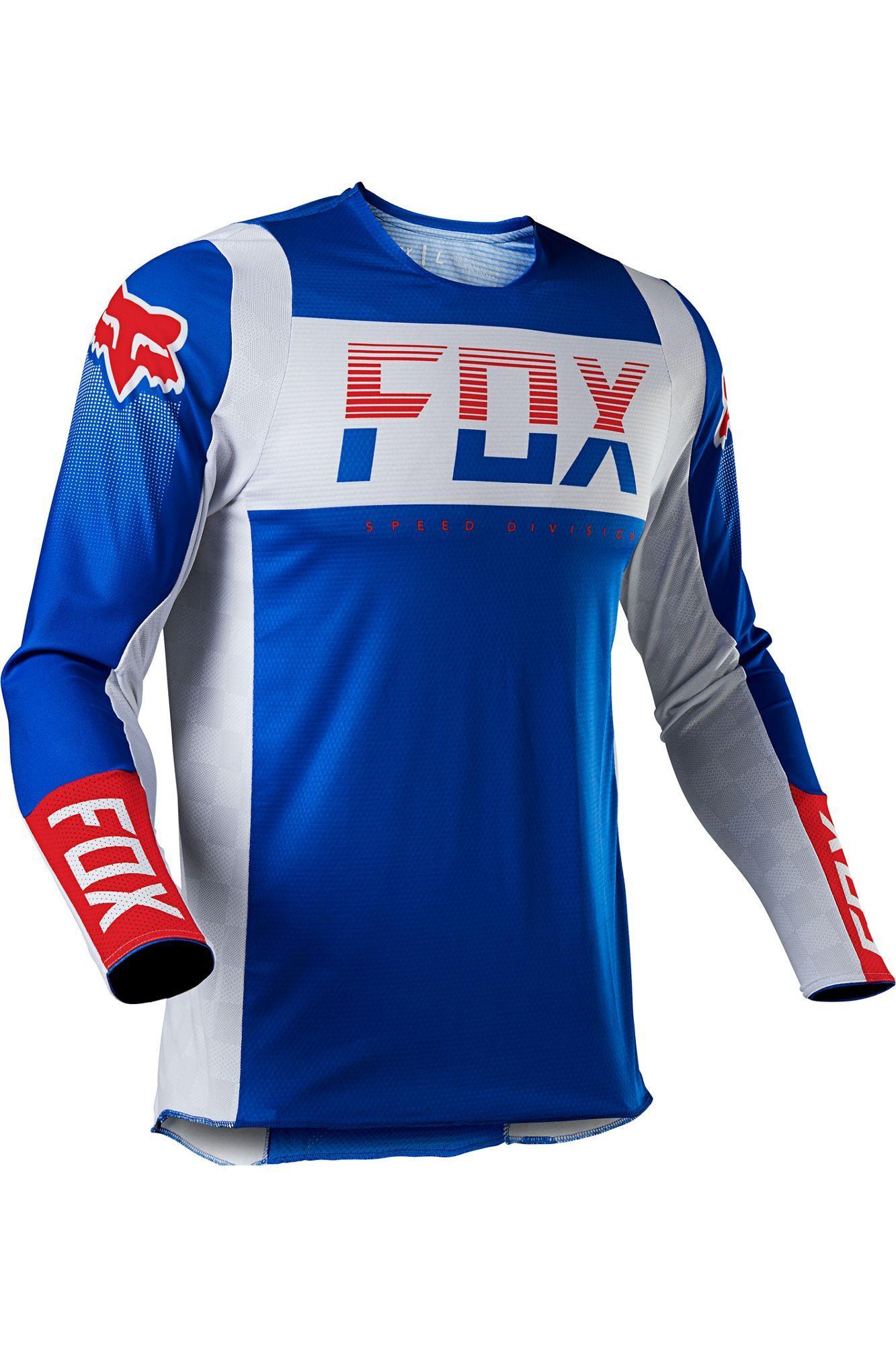 Polera Moto 360 Afterburn Azul Fox Racing - Rideshop