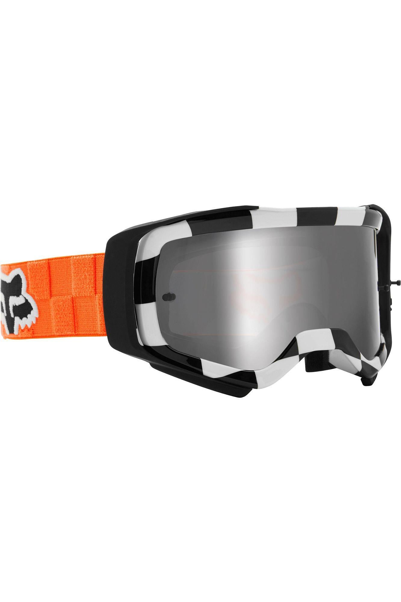 Antiparras Moto Air Space Afterburn Naranjo Fluor Fox Racing - Rideshop