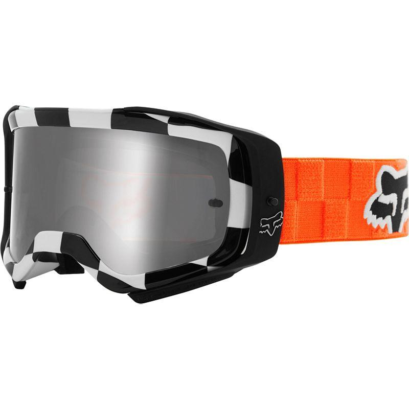 Antiparras Moto Air Space Afterburn Naranjo Fluor Fox Racing - Rideshop