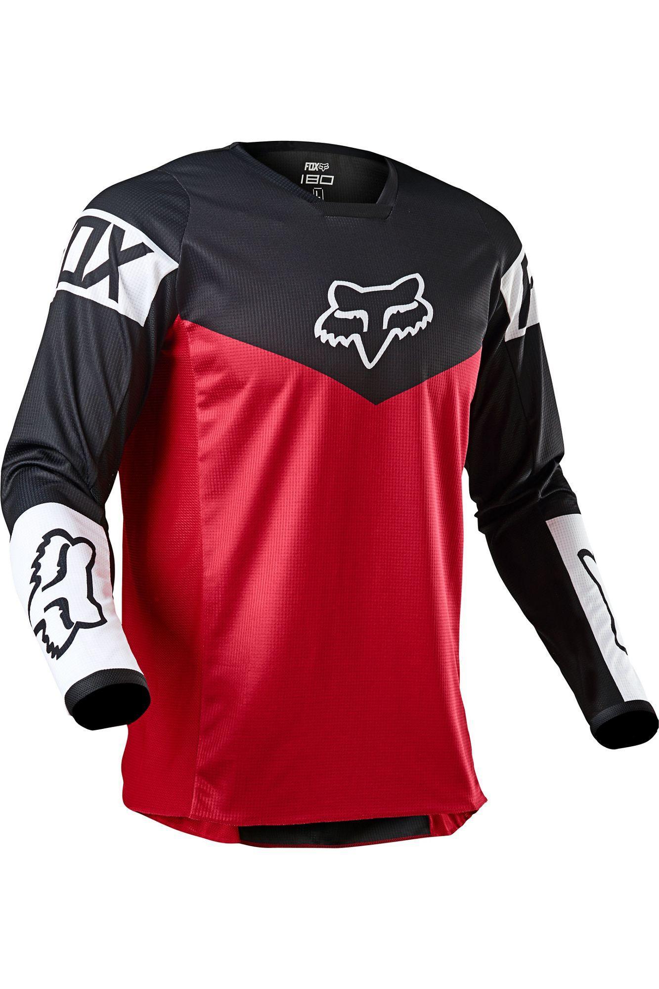 Polera Moto Niño 180 Revn Rojo Fox Racing - Rideshop