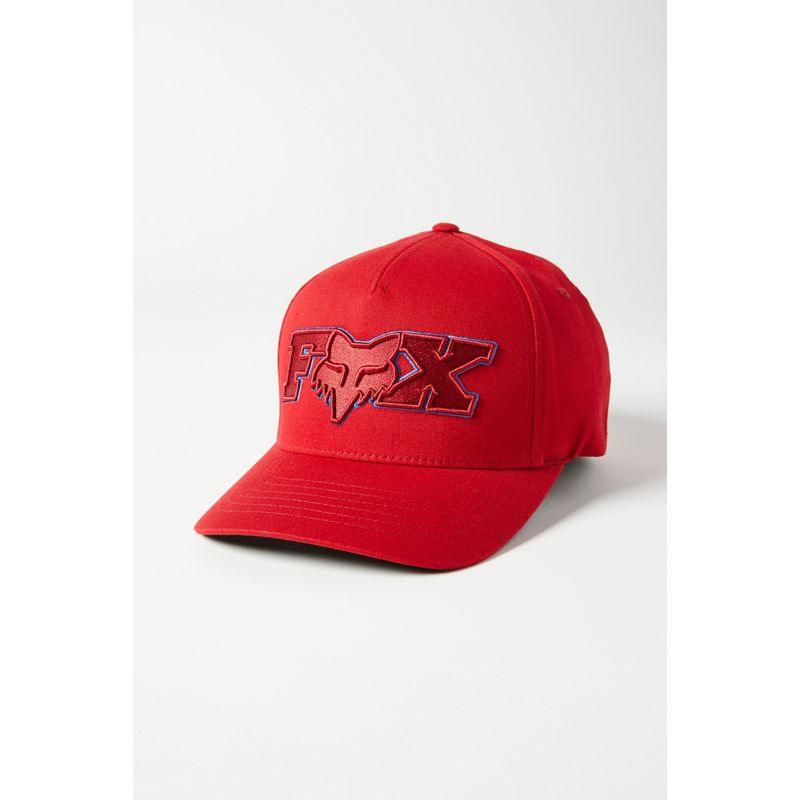 Jockey Lifestyle Flexfit Ellipsoid Rojo Fox Racing - Rideshop