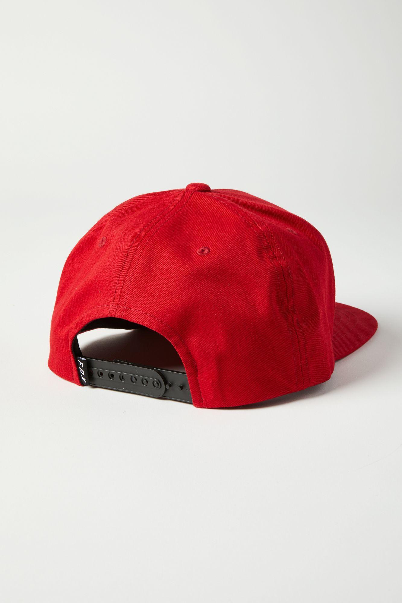 Jockey Lifestyle Snapback Headers Rojo Fox Racing - Rideshop
