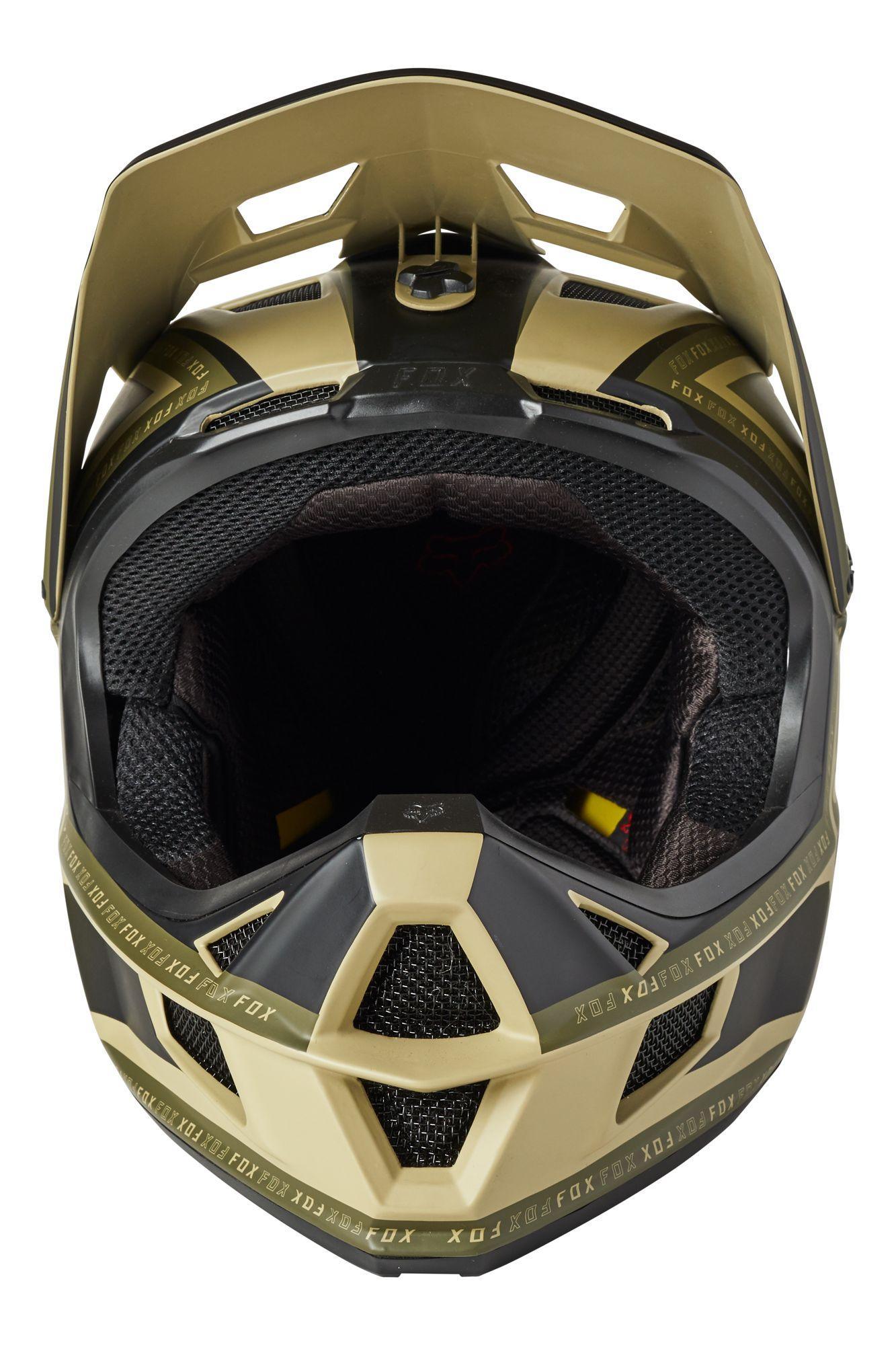 Casco Bicicleta Rampage Comp Cali Verde Fox Racing - Rideshop