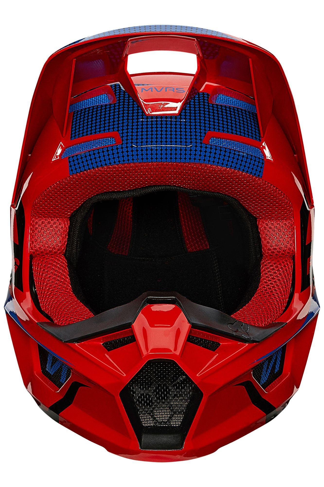 Casco Moto V1 Oktiv Rojo Fox Racing - Rideshop