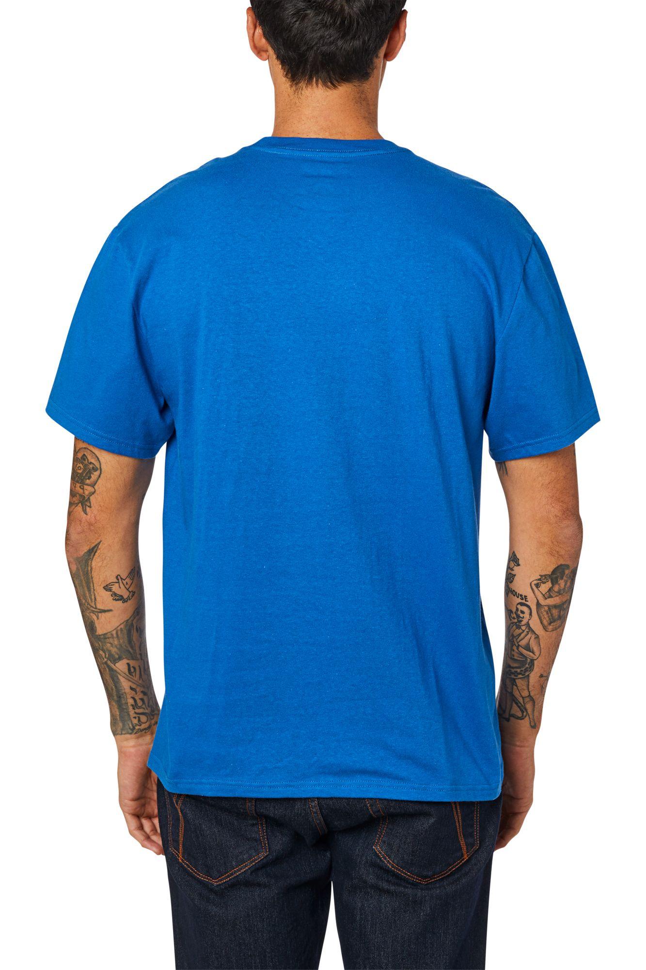 Polera Lifestyle Legacy Moth Roy Azul Fox Racing - Rideshop