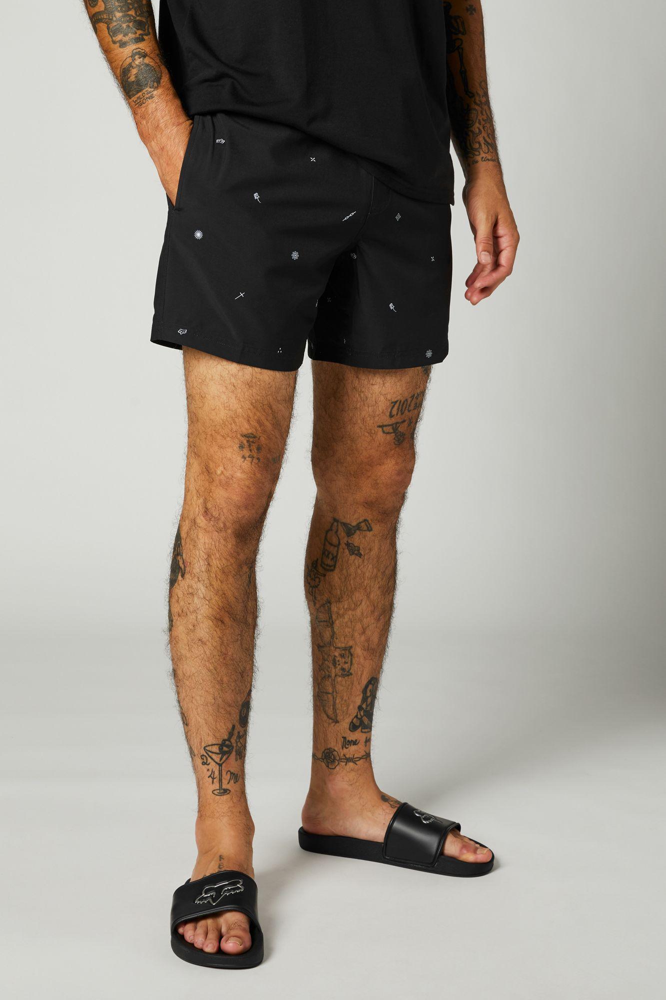 Short Lifestyle Boardshort Decrypted 16 Negro Fox Racing - Rideshop