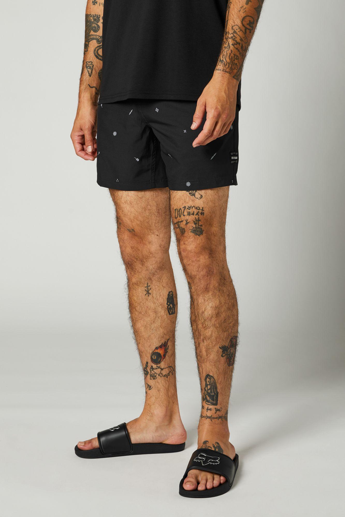Short Lifestyle Boardshort Decrypted 16 Negro Fox Racing - Rideshop